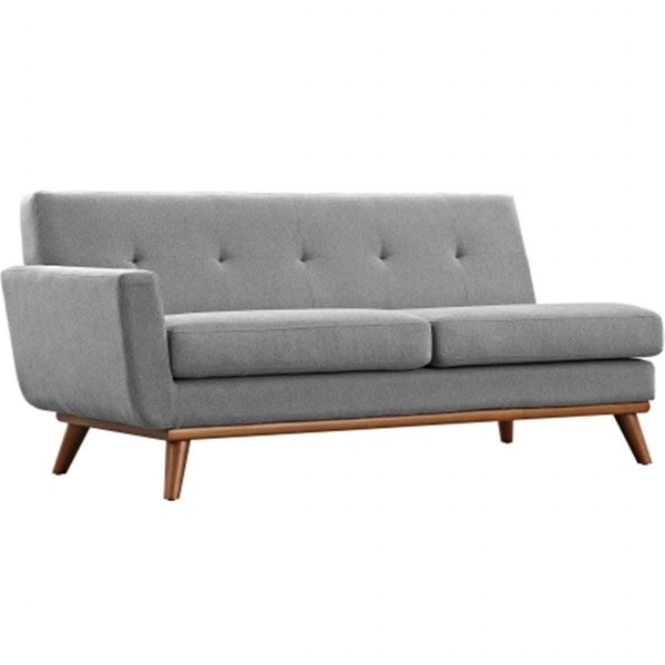 East End Imports Engage Left-Arm Loveseat, Expectation Gray EEI-1795-GRY
